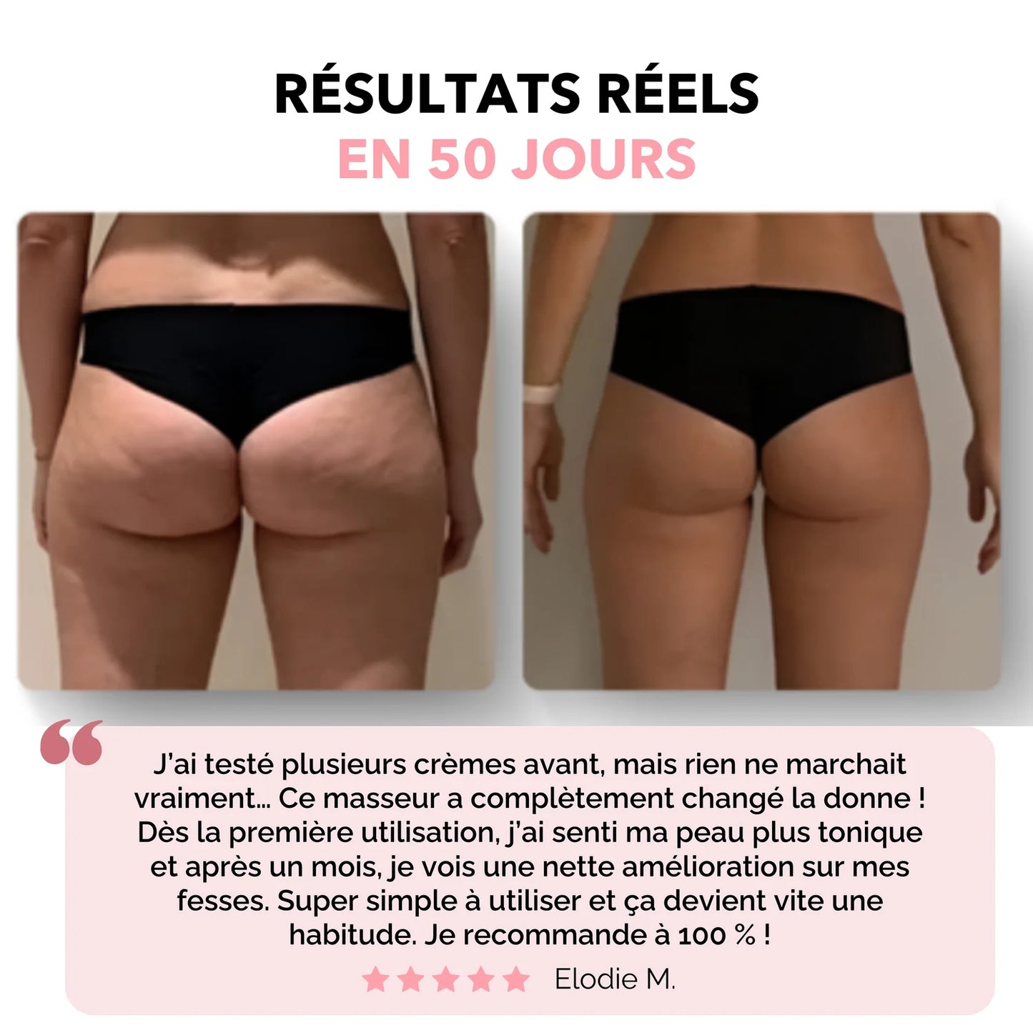 blissym Masseur GlowFit Anti-Cellulite